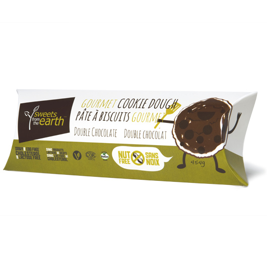 Nut Free Double Chocolate Cookie Dough Sweets from the Earth